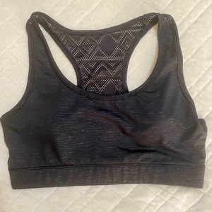 Zyia Active Bomber Bra in Black Size Medium